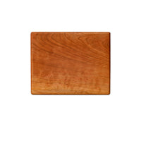 Medium cherry chopping board by Treeboard. These cutting boards are organic, made of one piece of wood with no glue or petroleum products.