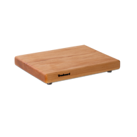 Medium maple chopping board by Treeboard, with feet. These cutting boards are organic.