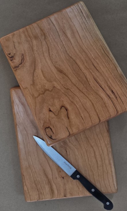 Cherry cutting boards by Treeboard
