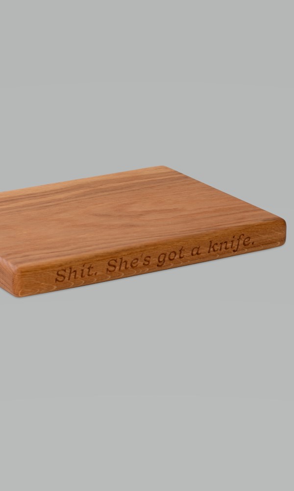 Engraved cutting boards by Treeboard